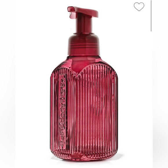 Bath & Body Works Maroon Vertical Lines Gentle & Clean Foaming Hand Soap - Picture 1 of 1